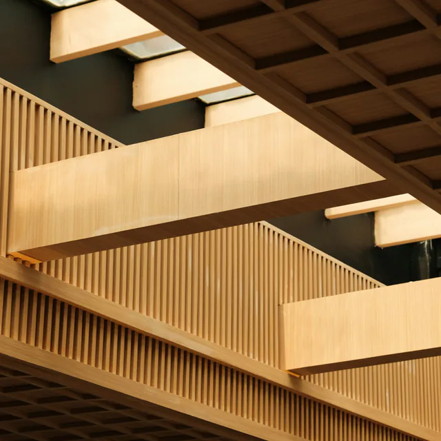 Détail architectural, lumière naturelle